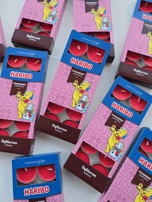 Bougies chauffe-plat Haribo Strawberry (Fraise)