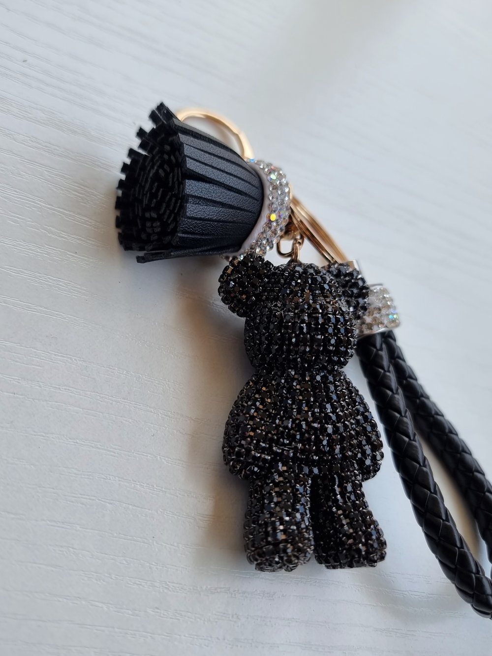 Porte-clé Ourson bling
