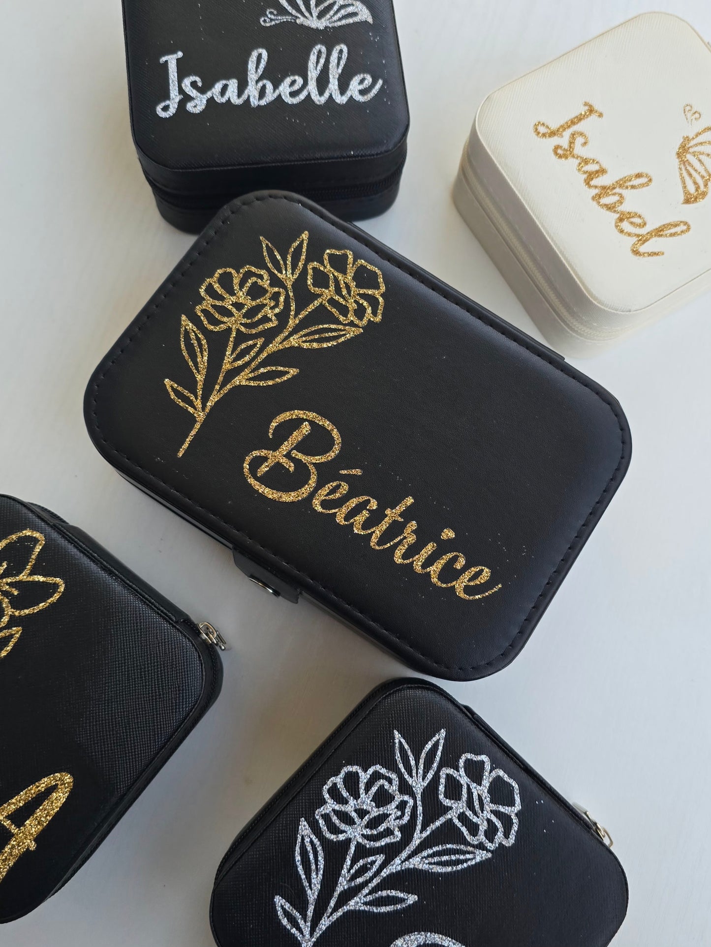 Boîtes à bijoux personnalisées
