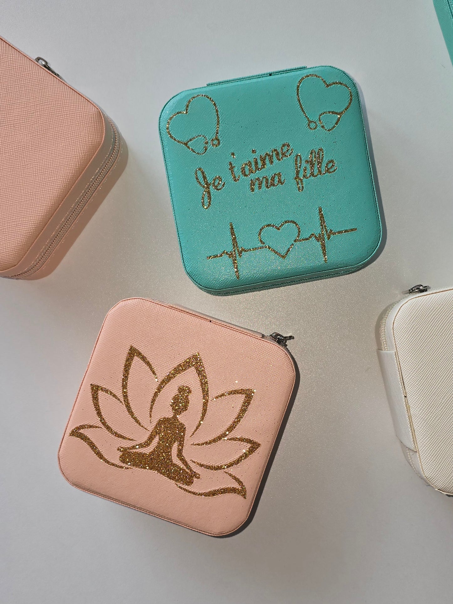 Boîtes à bijoux personnalisées