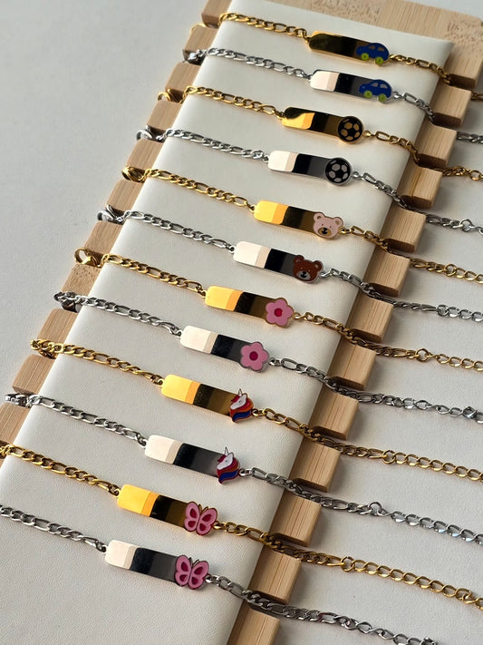 Bracelet enfant avec gravures