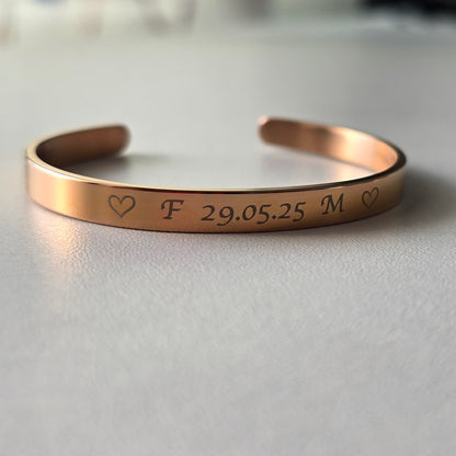 Bracelet Jonc personnalisé