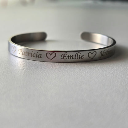 Bracelet Jonc personnalisé