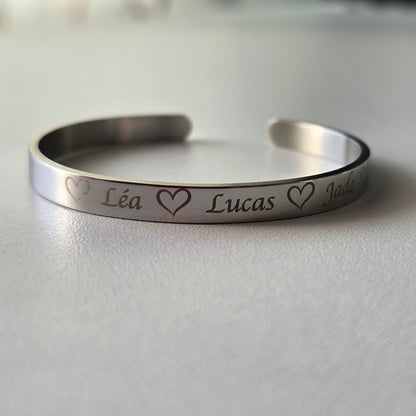 Bracelet Jonc personnalisé