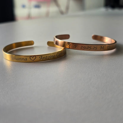 Bracelet Jonc personnalisé