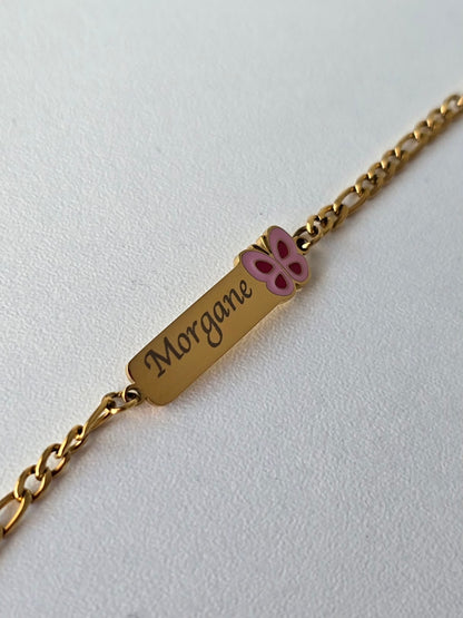 Gourmette enfant personnalisée