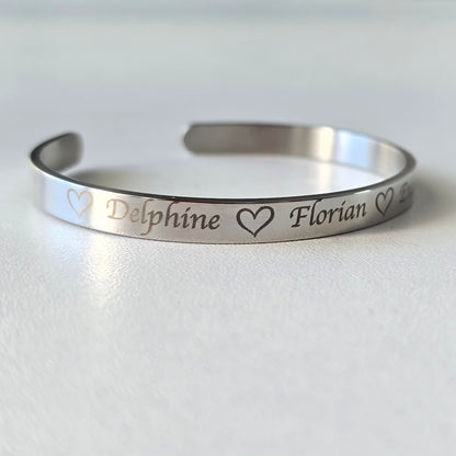 Bracelet Jonc personnalisé