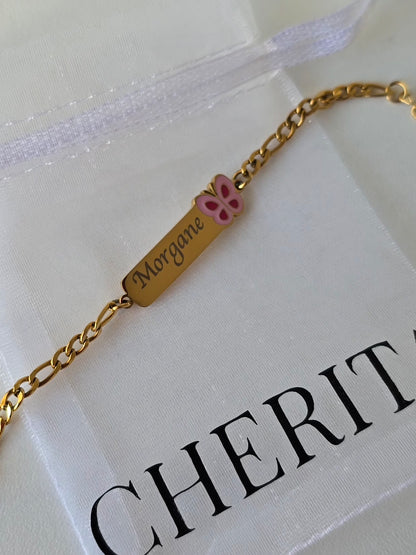 Gourmette enfant personnalisée