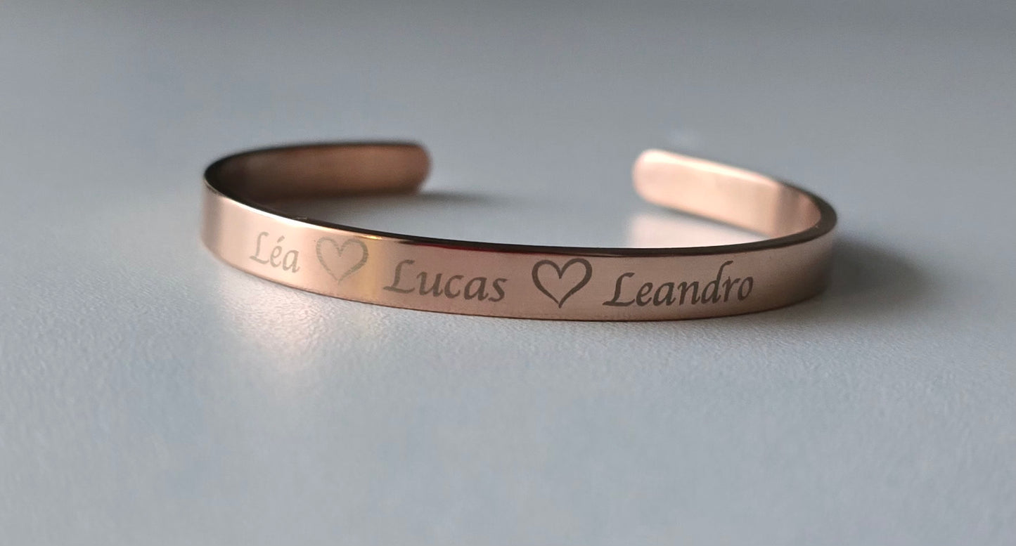 Bracelet Jonc personnalisé