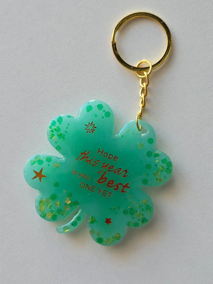 Porte-clé / Hope this year is your best one yet