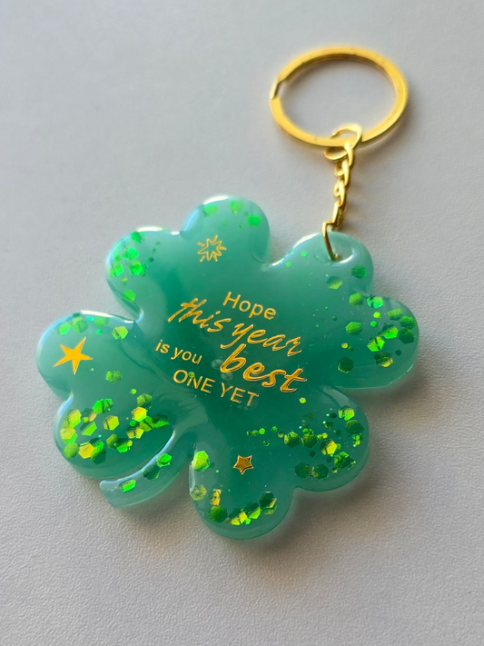 Porte-clé / Hope this year is your best one yet