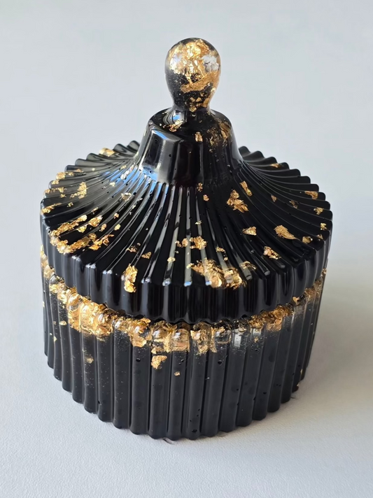 Boîte à bijoux - Noir & Or