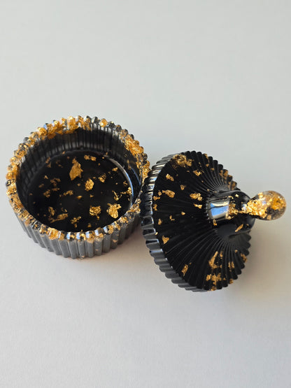 Boîte à bijoux - Noir & Or