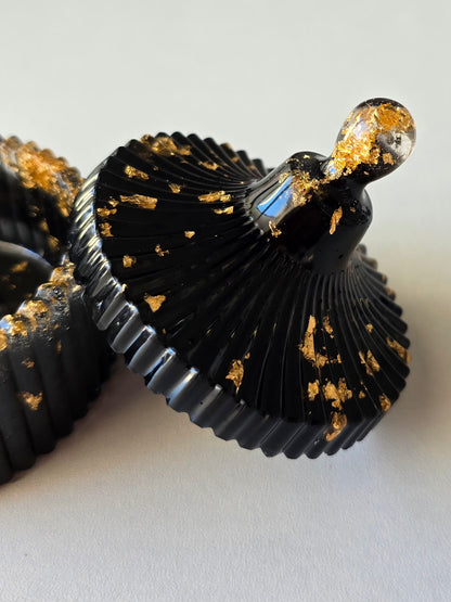 Boîte à bijoux - Noir & Or