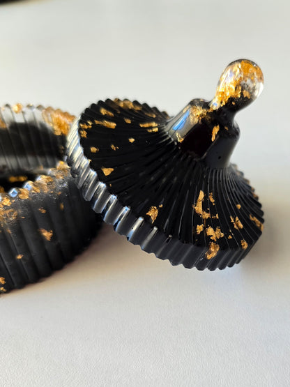 Boîte à bijoux - Noir & Or