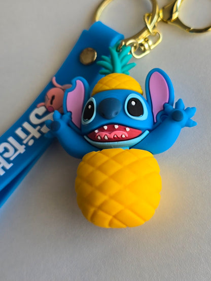 Porte-clé Stitch Ananas