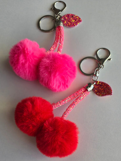 Porte-clé Cherry Pompon