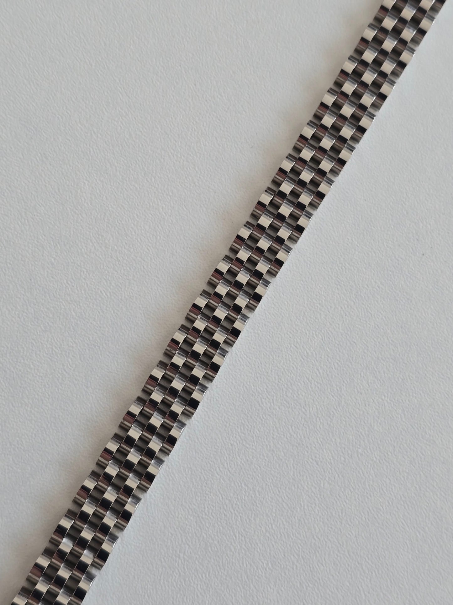 Bracelet Titan argenté pour homme en acier inoxydable