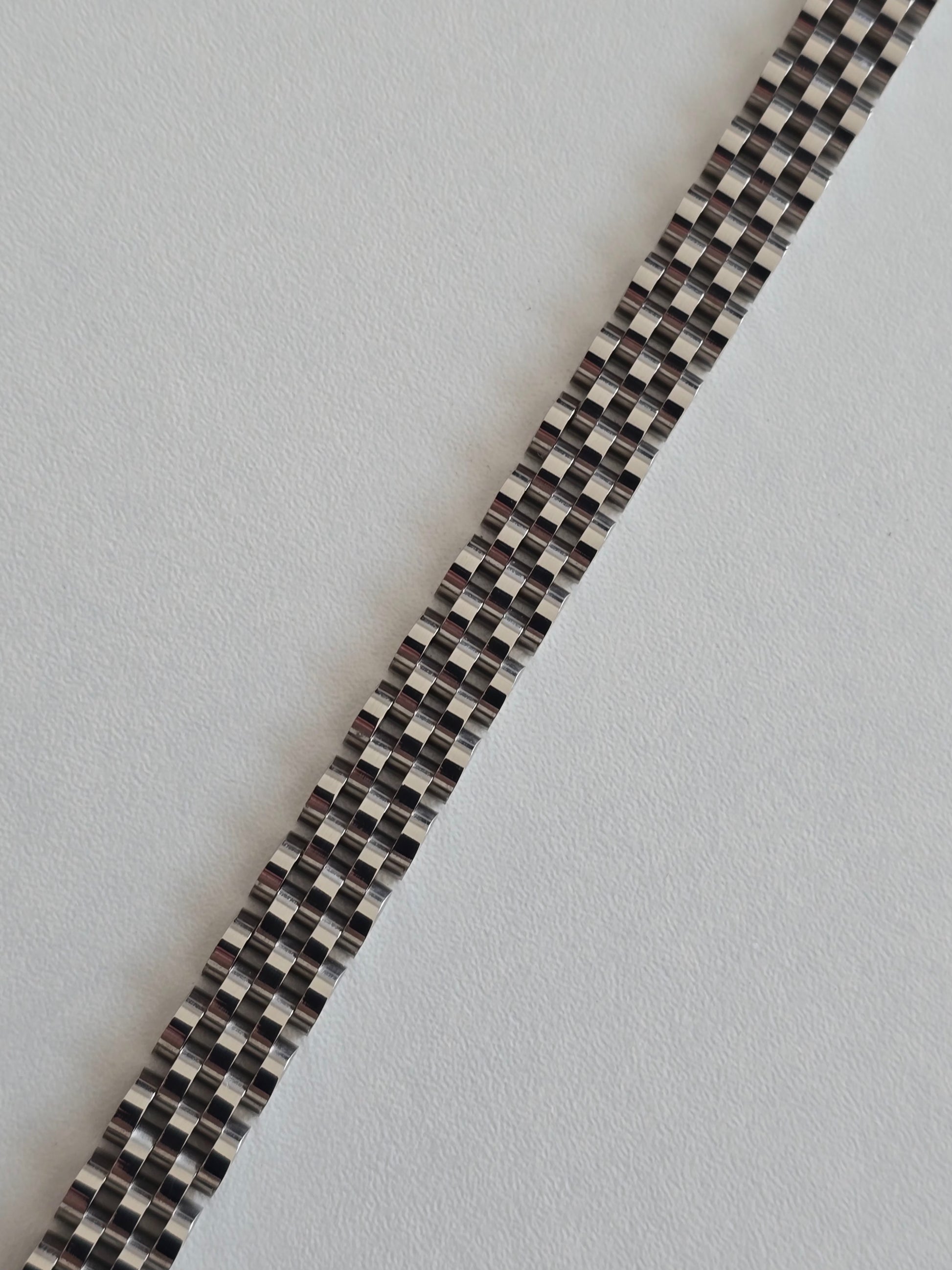 Bracelet Titan argenté pour homme en acier inoxydable