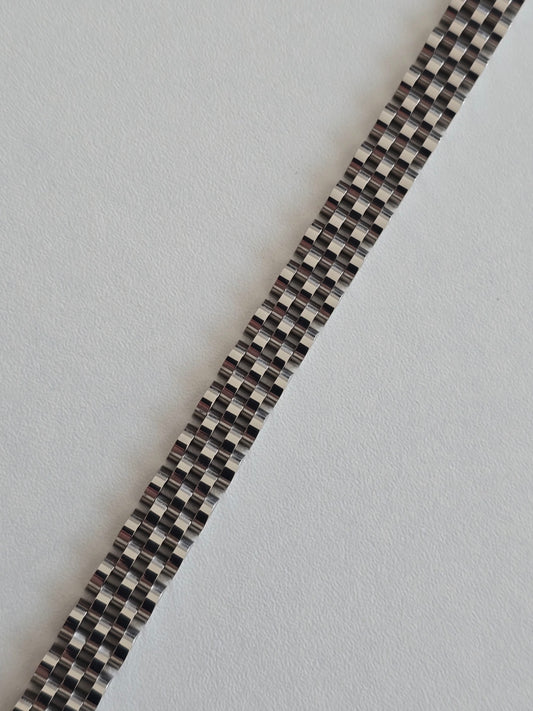 Bracelet Titan argenté pour homme en acier inoxydable