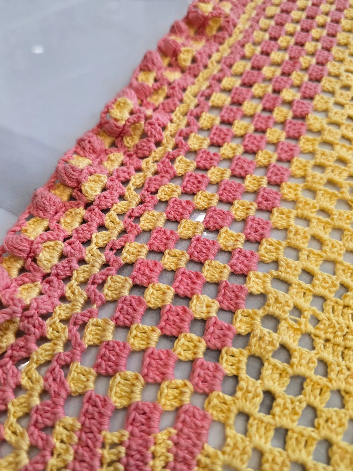 Napperon avec coeurs