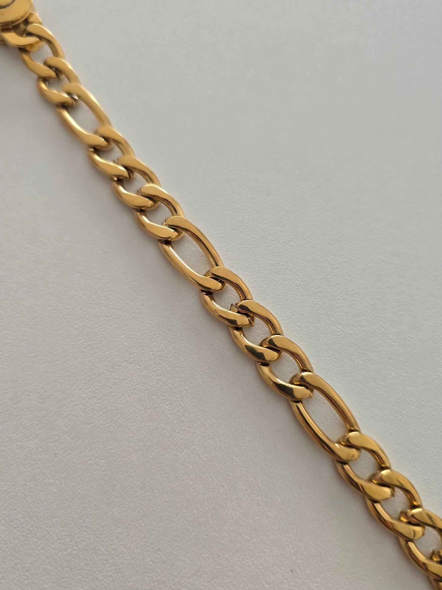 Finition brillante du bracelet Atlas en acier inoxydable 