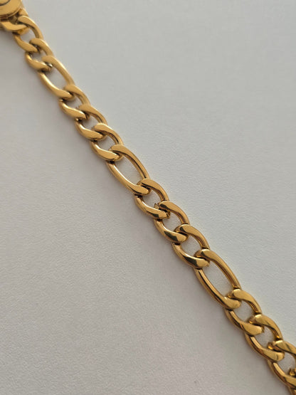 Finition brillante du bracelet Atlas en acier inoxydable 