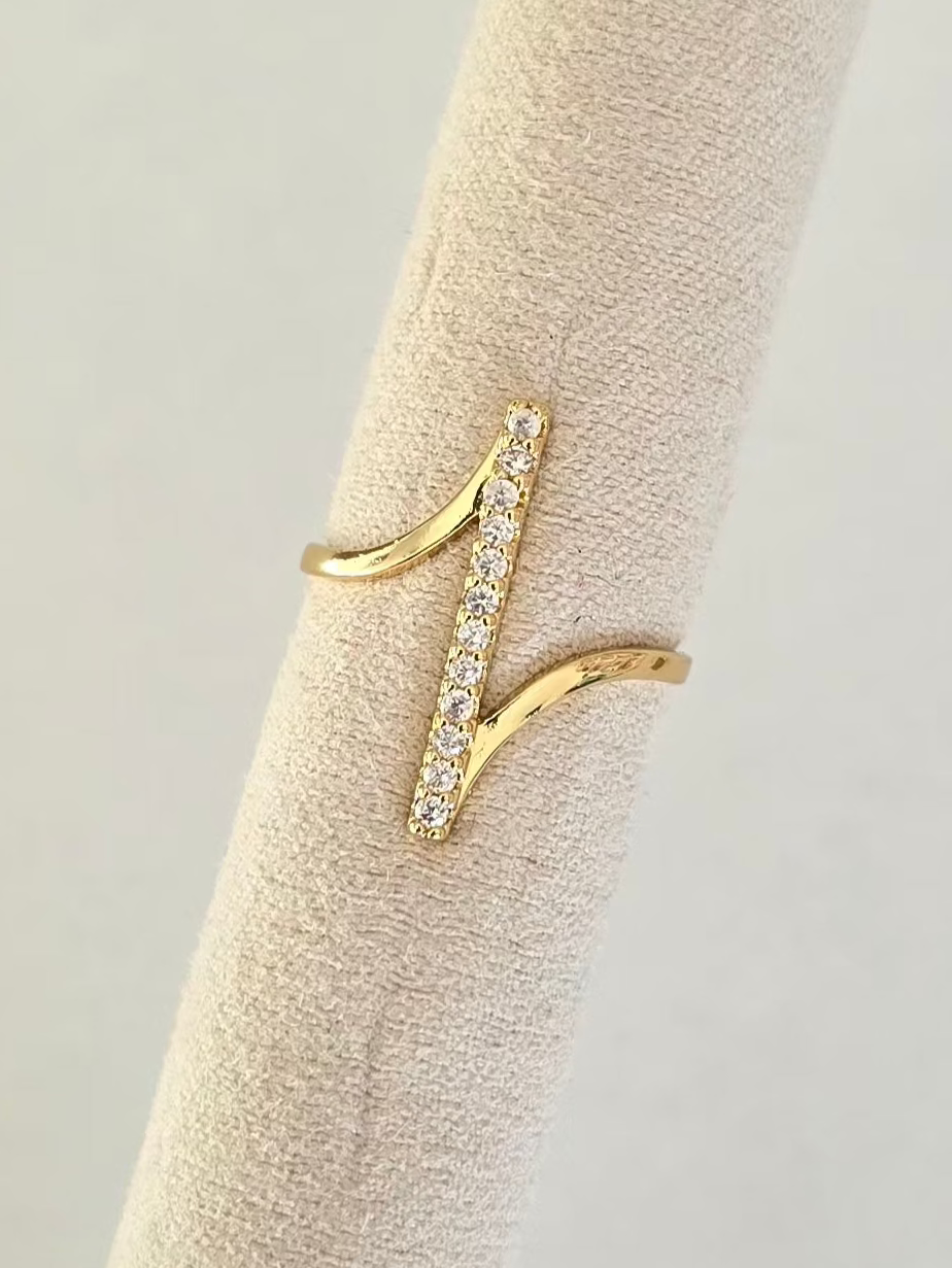 Bague Linea bijou tendance pour femme en acier inoxydable
