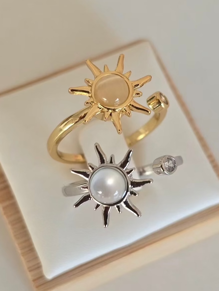 Bague en acier inoxydable Solaria