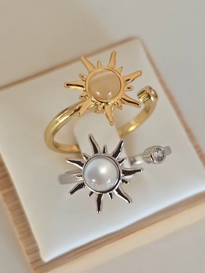 Bague en acier inoxydable Solaria