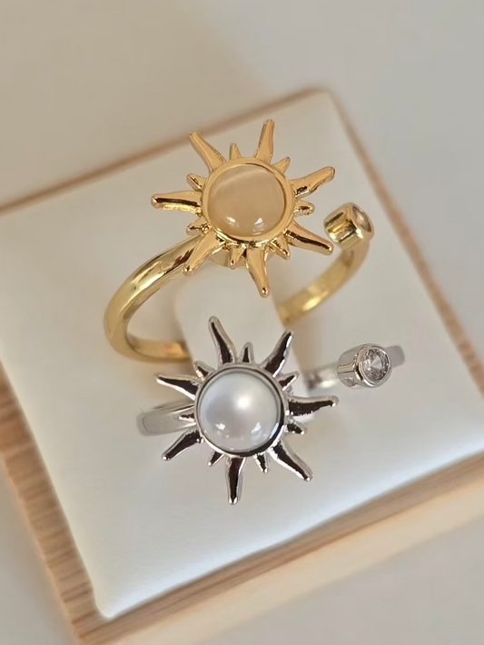 Bague en acier inoxydable Solaria