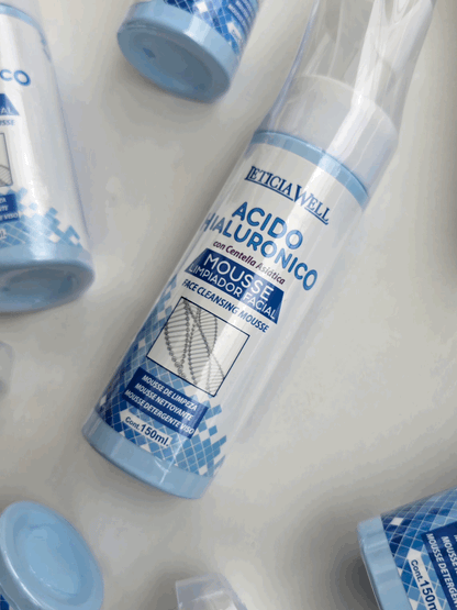 Mousse Nettoyante Visage Acido Hialuronico