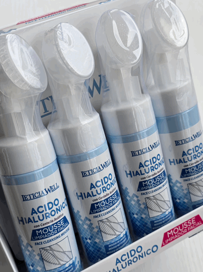 Mousse Nettoyante Visage Acido Hialuronico