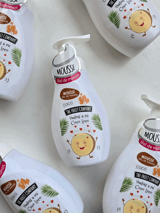 Gel mousse pour les mains - Coco