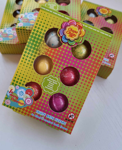 Coffret 6 bombes de bain CHUPA CHUPS