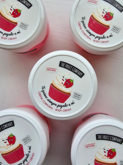 Crème corporel THE FRUIT COMPANY - Fraise Chantilly 