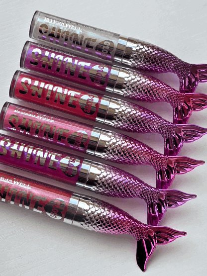 Lip gloss effet sirène 