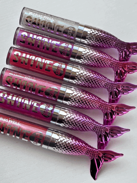 Lip gloss effet sirène 