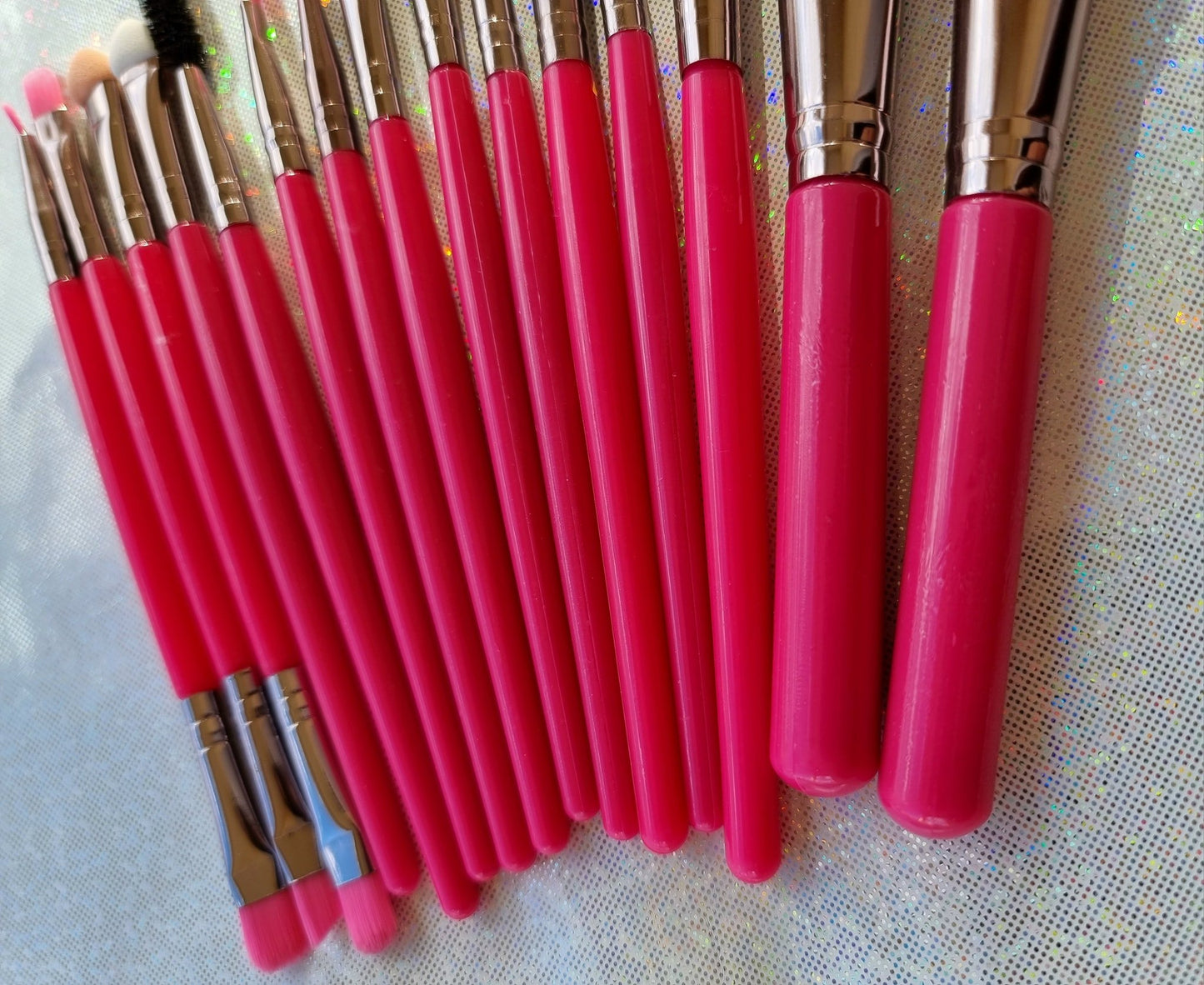 Lot 15 pinceaux NéonPink
