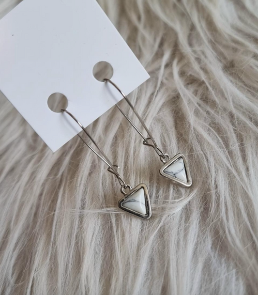 Boucles d'oreilles Marble