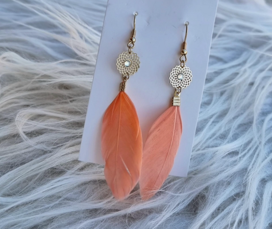 Boucles d'oreilles Feather