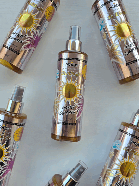 Brume parfumée pailleté PRADY - Monoi Summer