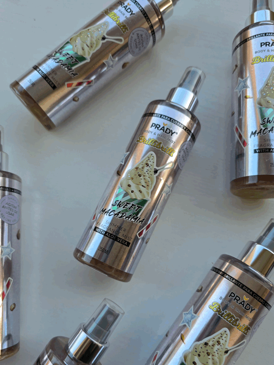 Brume parfumée pailleté PRADY - Sweet Macadamia