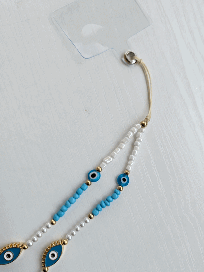 Bijou téléphone Evil Eye Charm