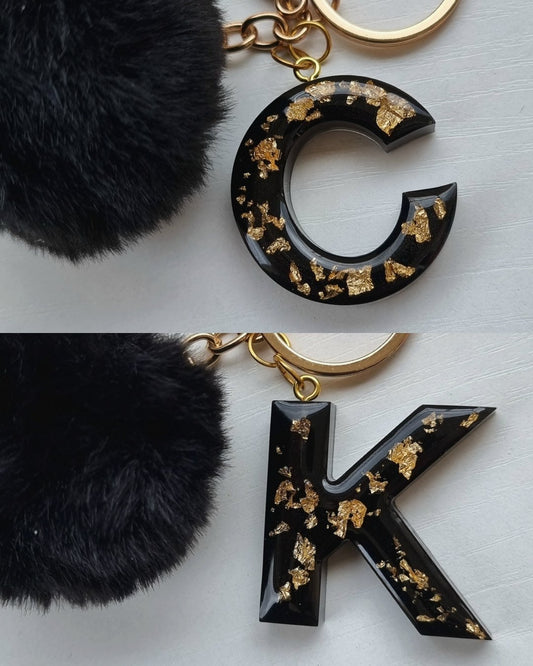 Porte-clé - Black & Gold