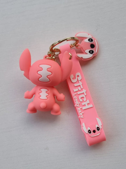 Porte-clé Stitch Pink