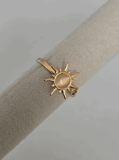 Solaria, la bague en acier inoxydable qui va avec toutes les tenues.