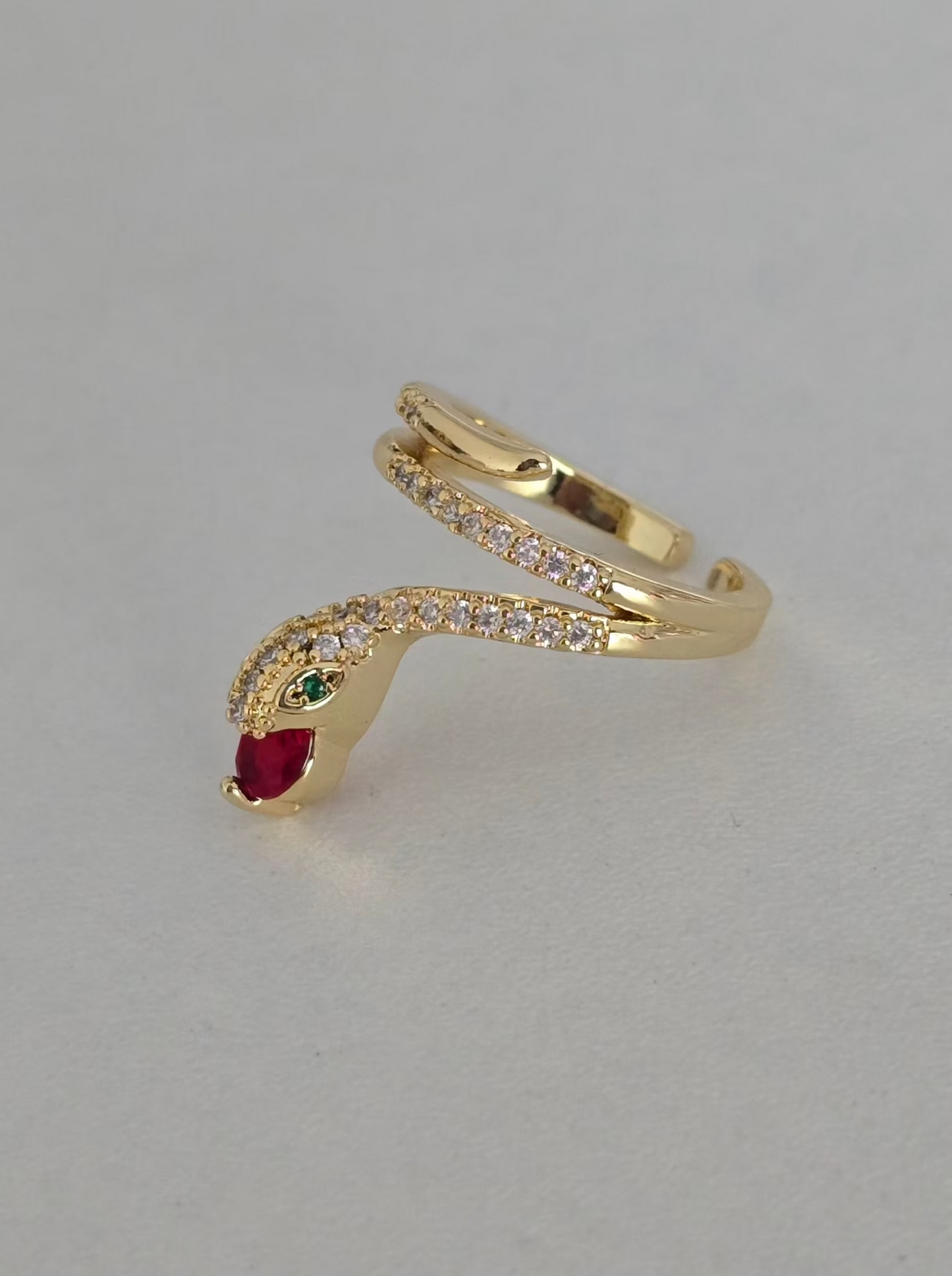 Bague Zéna résistante à l'eau en acier inoxydable