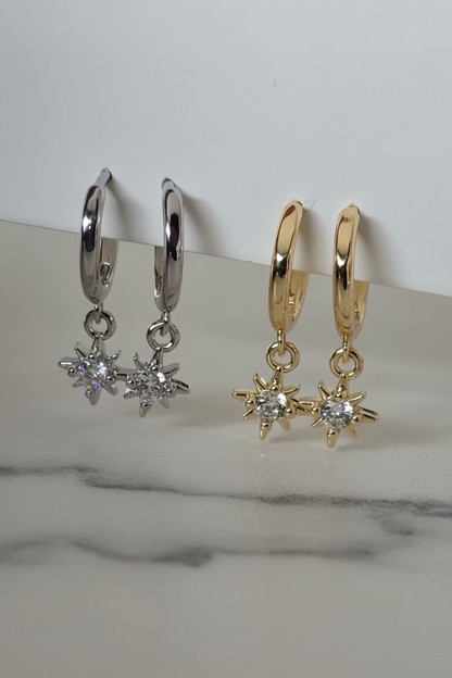 Boucles d'oreilles élégantes et féminines 