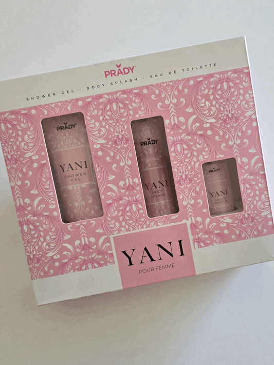 Coffret Yani - PRADY - Gel douche + brume + eau de toilette 